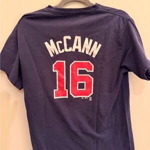 Braves xl McCANN #16 shirt